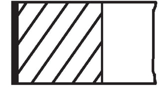 Mahle 081 RS 00111 0N1 Piston Ring Set
